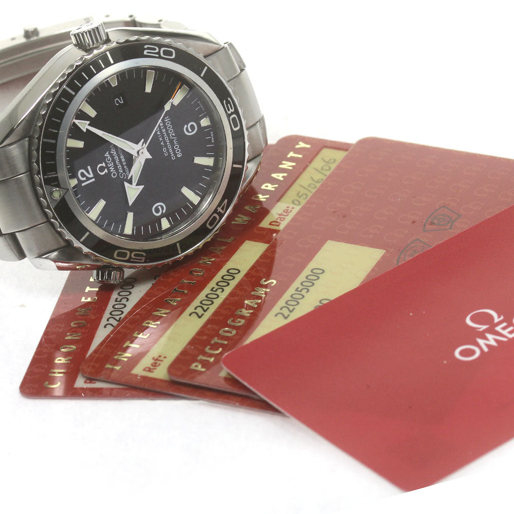 OMEGA Seamaster600 Planet Ocean 2200.50 Black Dial Automatic Men's Watch_862236