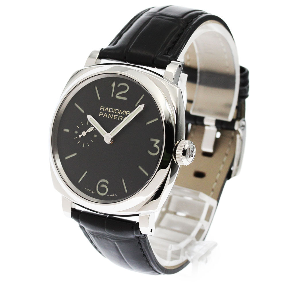 PANERAI Radiomir 1940 3 Days Acciaio PAM00574 black Dial Hand Winding Men's Watch_862241