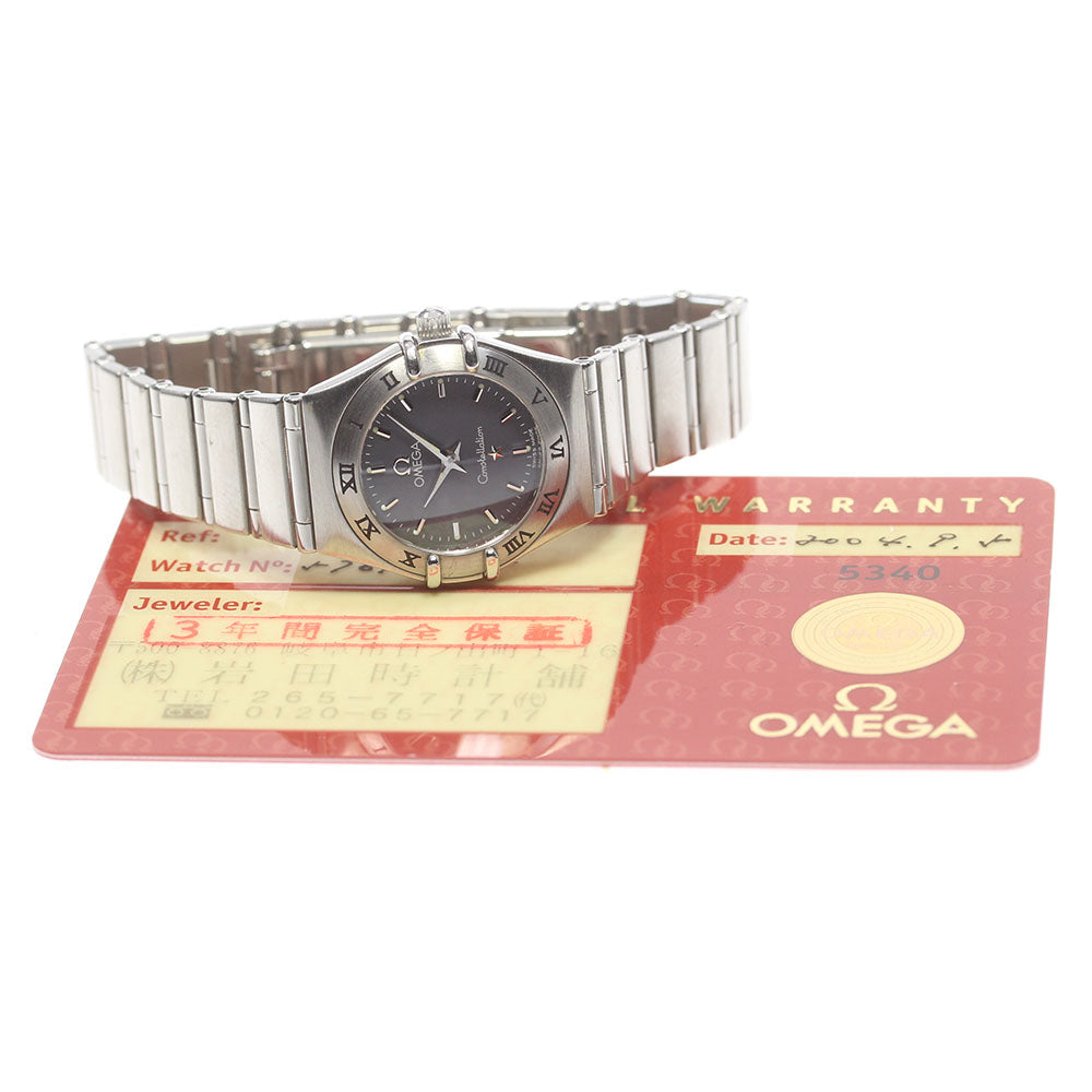 OMEGA Constellation Mini Ref.1562.40 gray Dial Quartz Ladies Watch_862301