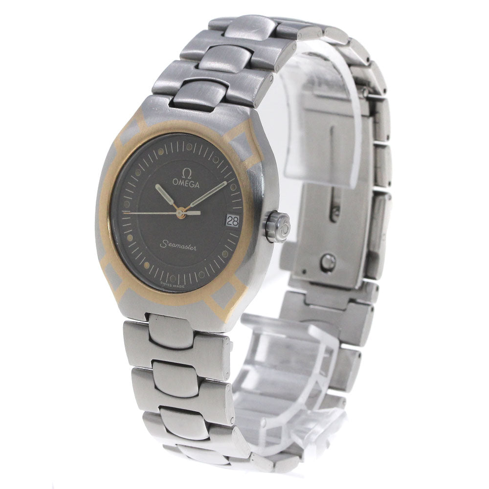 OMEGA Seamaster Polaris Date gray Dial Quartz Men's Watch_862316