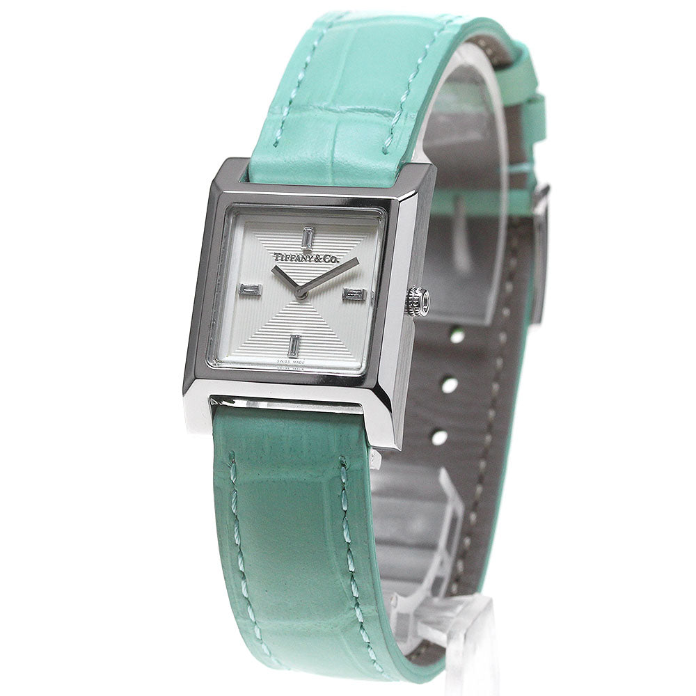 TIFFANY&Co. 1837 Makers 67460375 Square Silver Dial Quartz Ladies Watch_862327