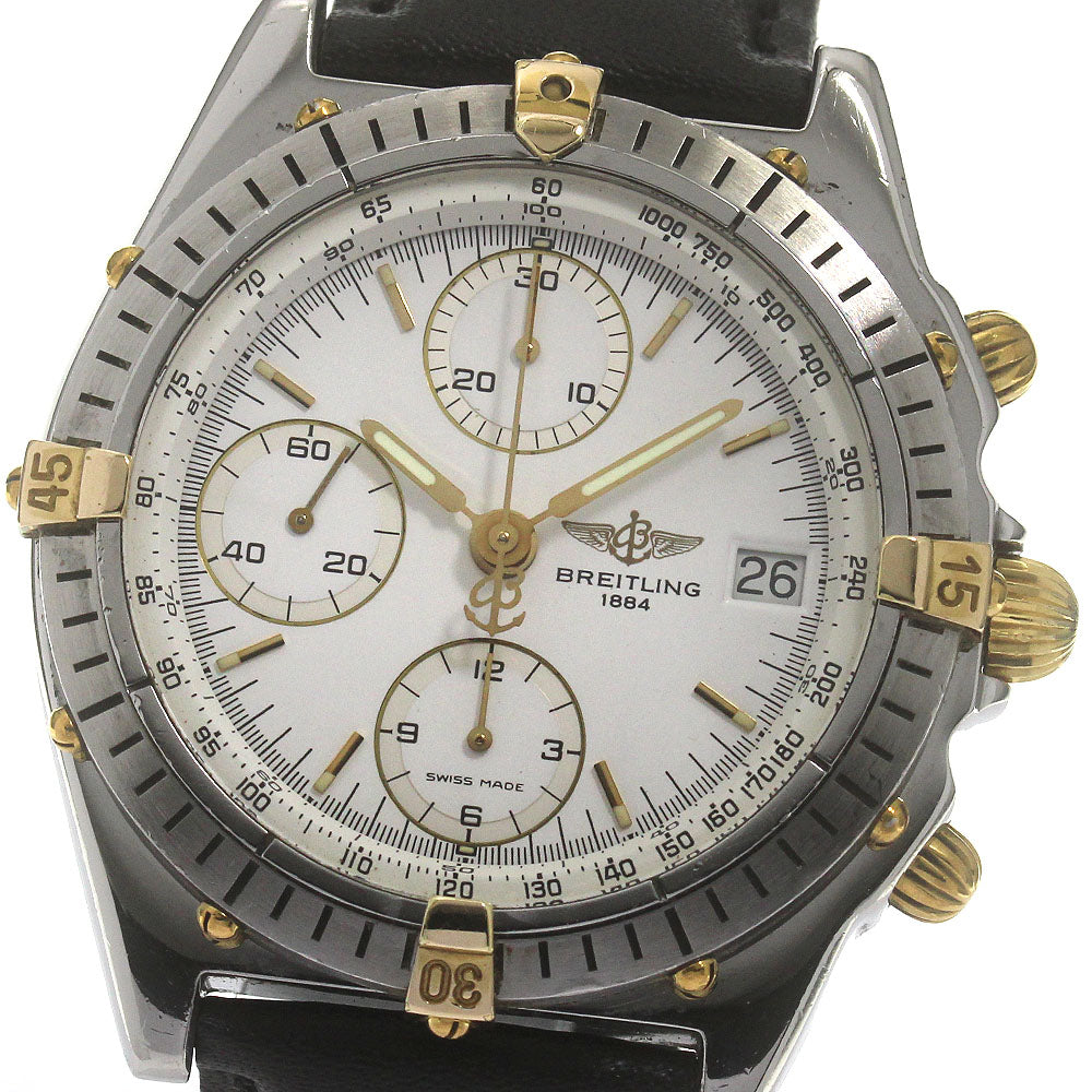BREITLING Chronomat Bikoro B13047 white Dial Automatic Men's Watch_862349