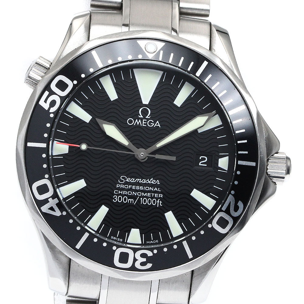OMEGA Seamaster300 2254.50 Date black Dial Automatic Men's Watch_862351