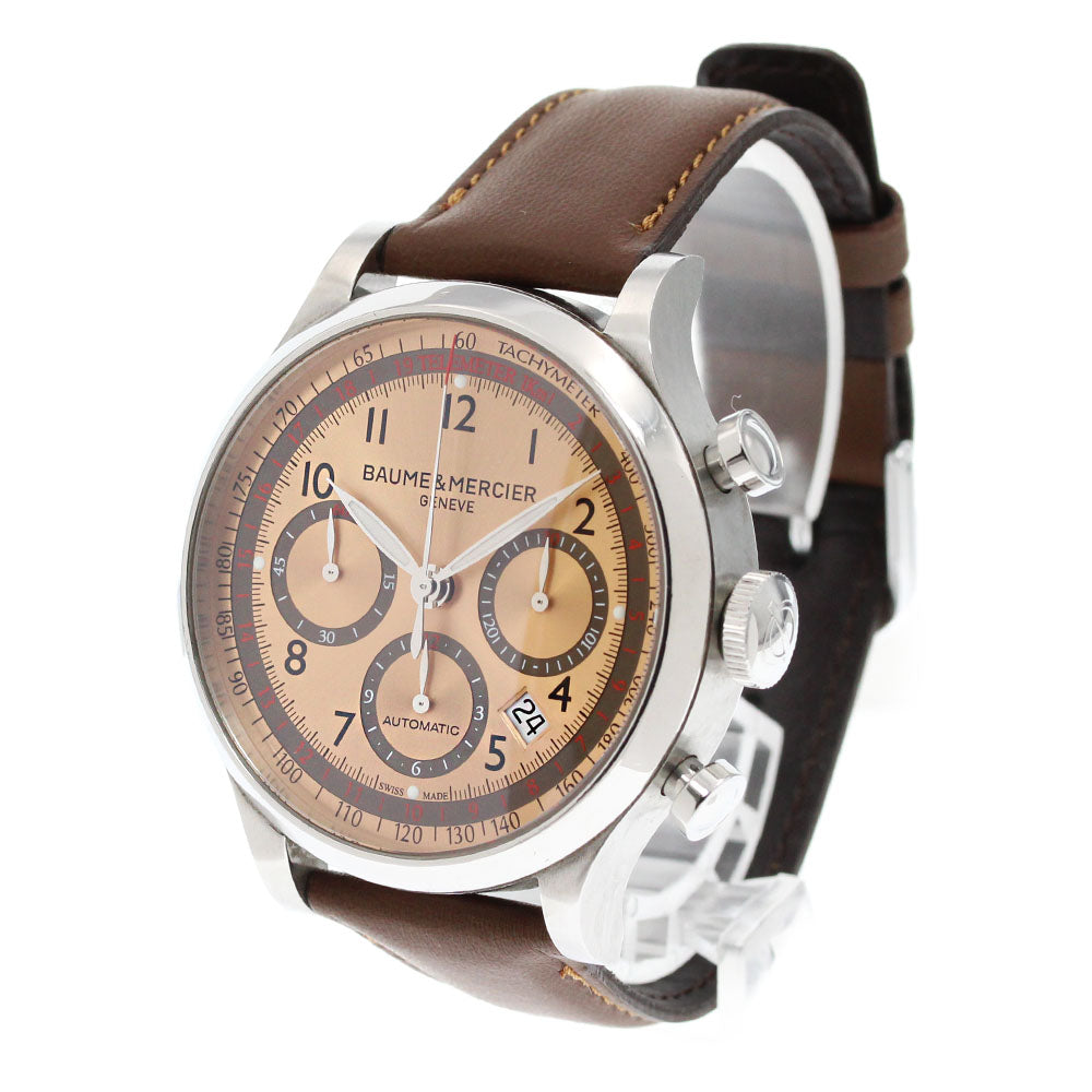Baume & Mercier Cape Land 65687 Chronograph Brown Dial Automatic Men's_862354