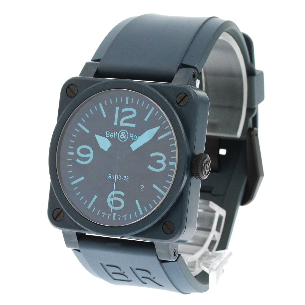 Bell＆Ross blue ceramic BR03-92 Date blue Dial Automatic Men's Watch_862361