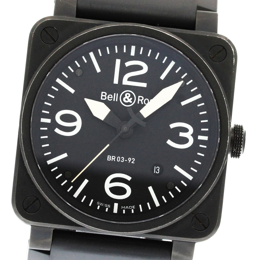 Bell＆Ross BR03-92CFB-H Date black Dial Automatic Men's Watch_862383