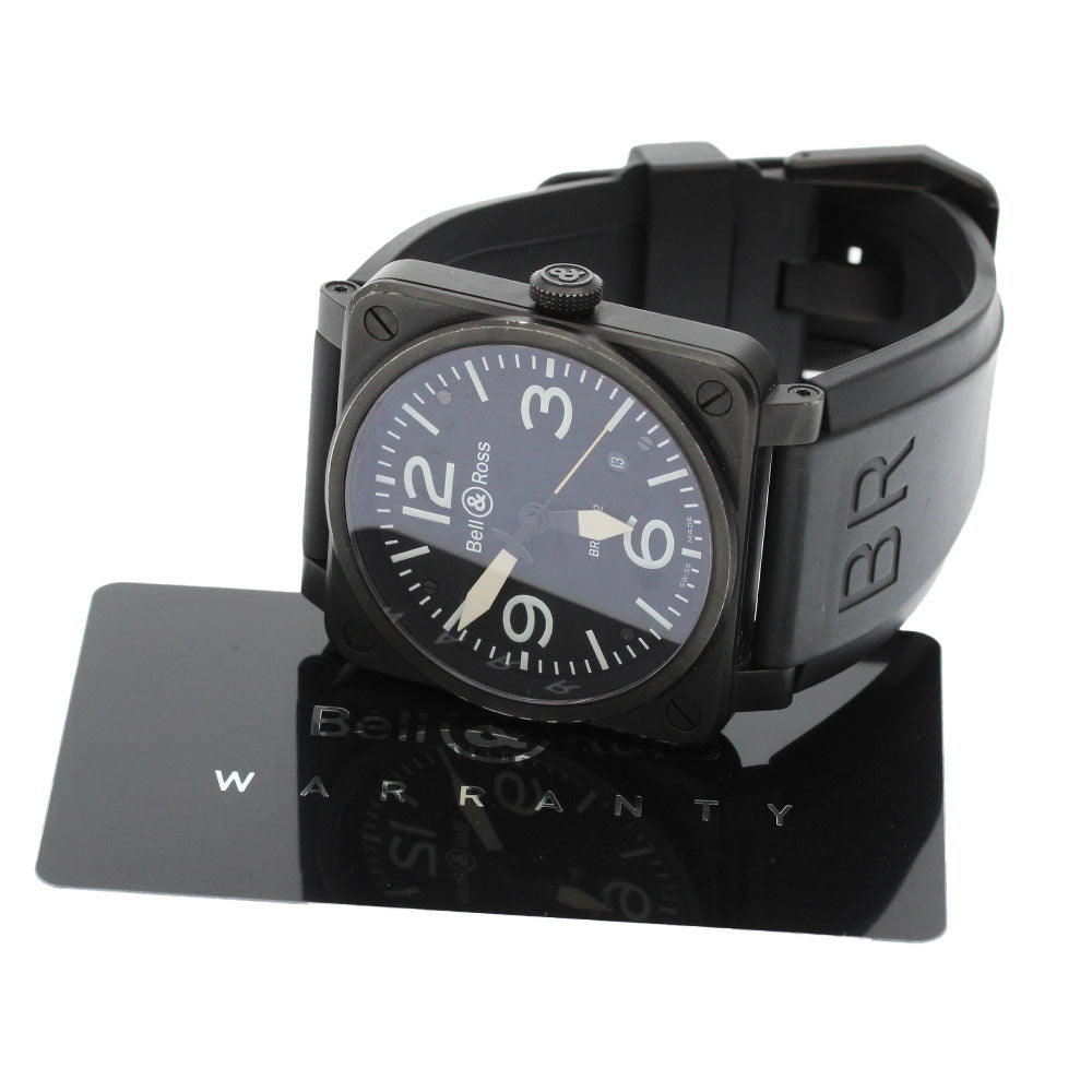 Bell＆Ross BR03-92CFB-H Date black Dial Automatic Men's Watch_862383