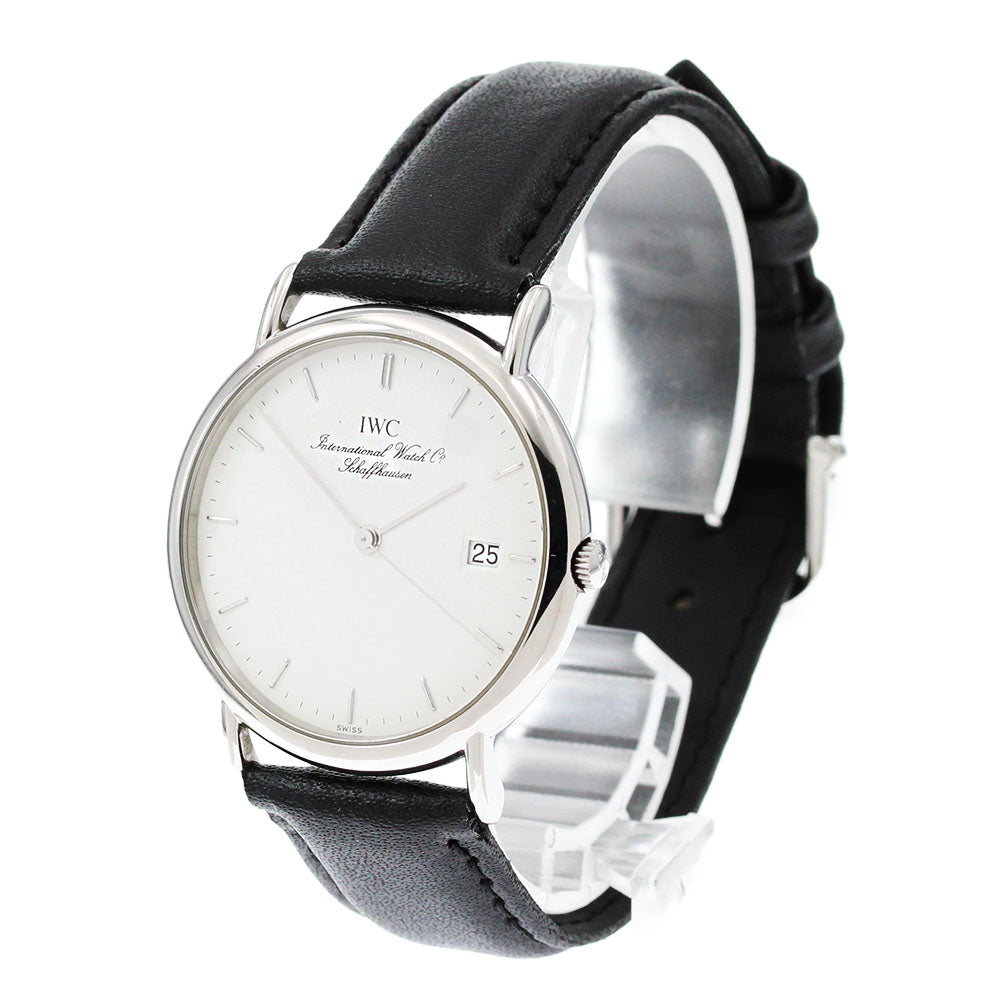 IWC SCHAFFHAUSEN Portofino IW333107 Date white Dial Quartz Men's Watch_862398