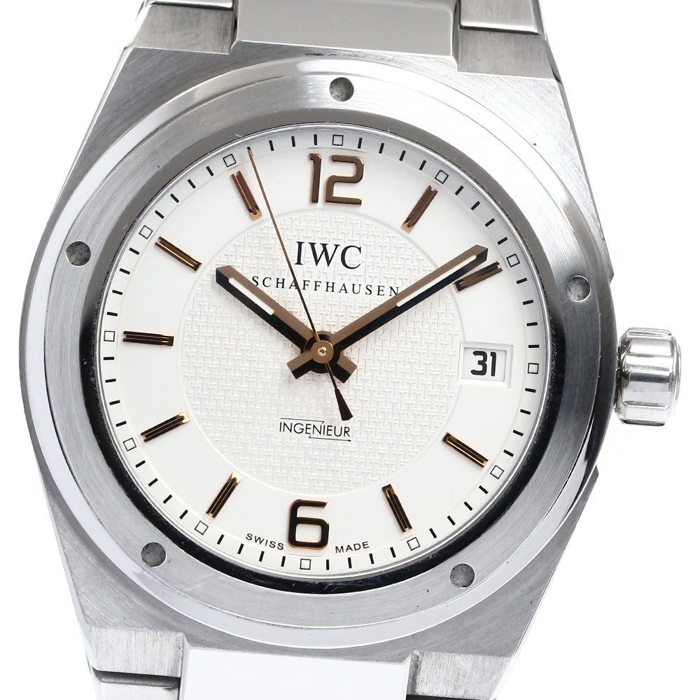 IWC SCHAFFHAUSEN In junior IW322801 Silver Dial Automatic Men's Watch_862406
