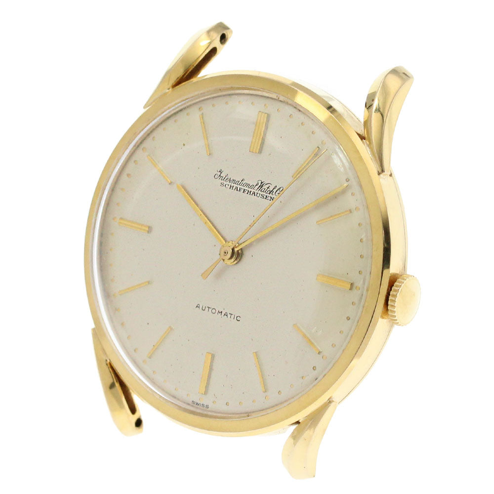 IWC SCHAFFHAUSEN K18YG Cal.852 Silver Dial Automatic Men's Watch_862420