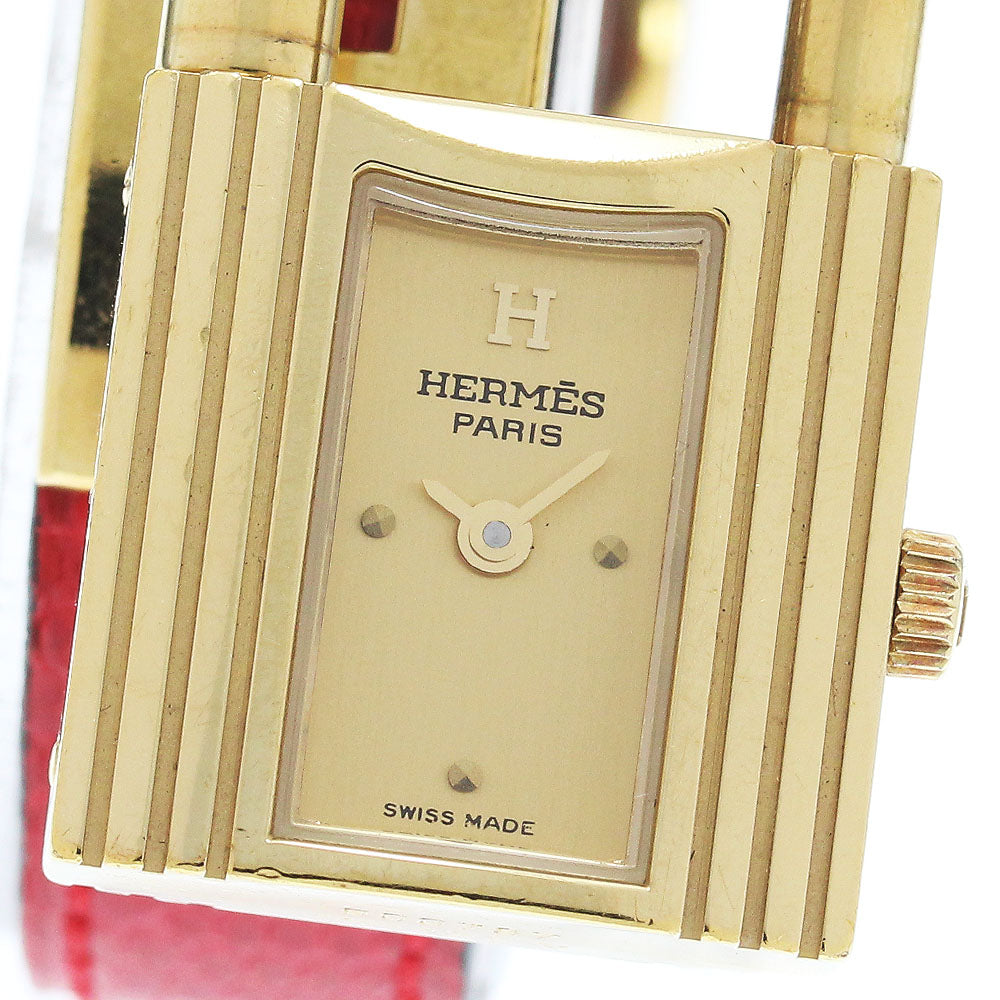 HERMES Kelly watch Gold Dial Quartz Ladies Watch_862427