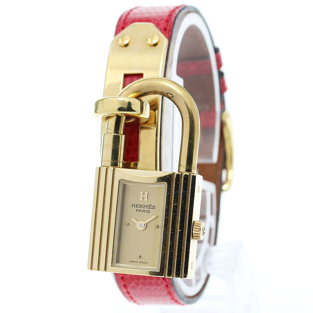 HERMES Kelly watch Gold Dial Quartz Ladies Watch_862427