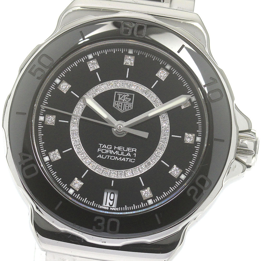 TAG HEUER Formula 1 WAU2210 Date diamond black Dial Automatic Ladies_862432