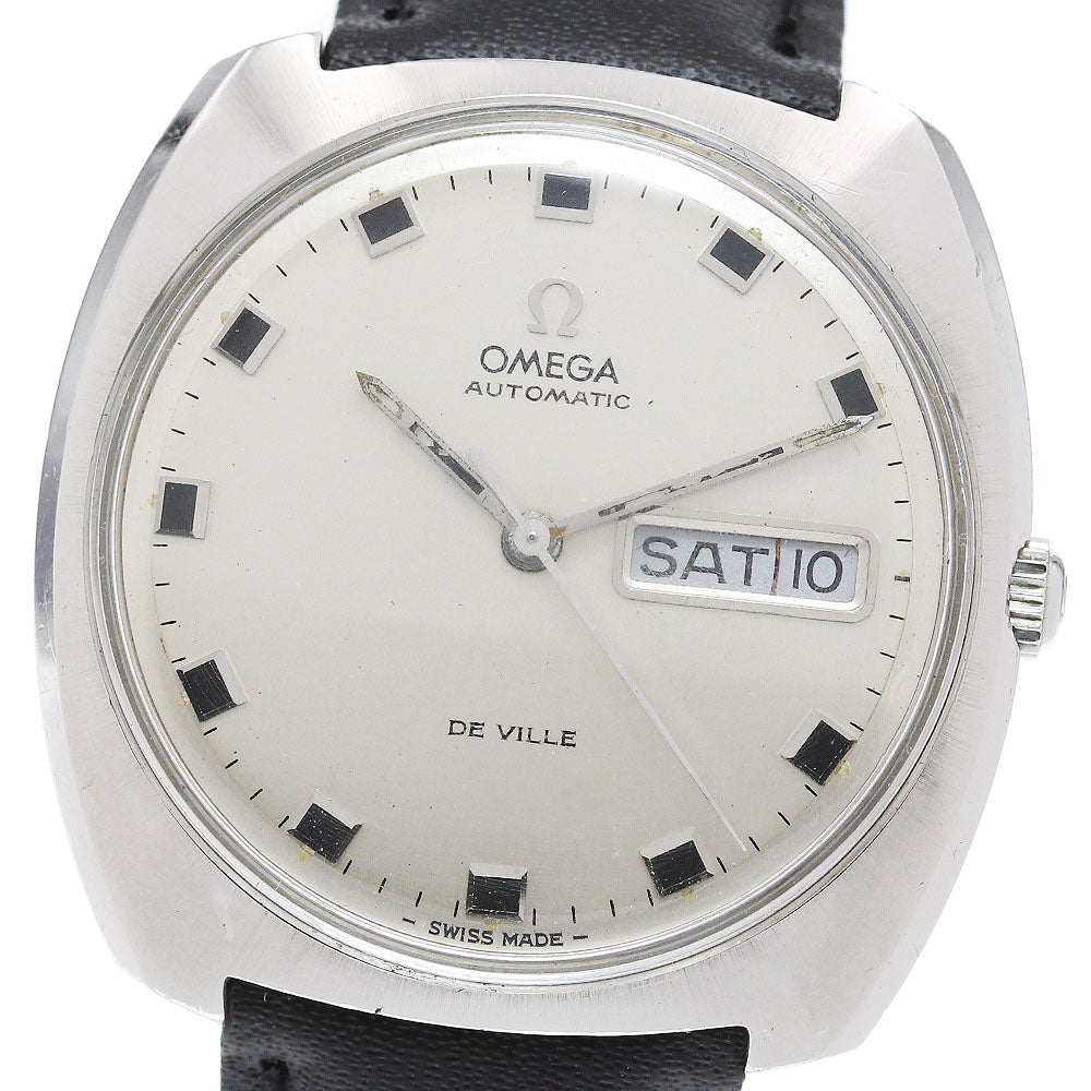 OMEGA De Ville TOOL106 Vintage day-date Silver Dial Automatic Men's Watch_862442