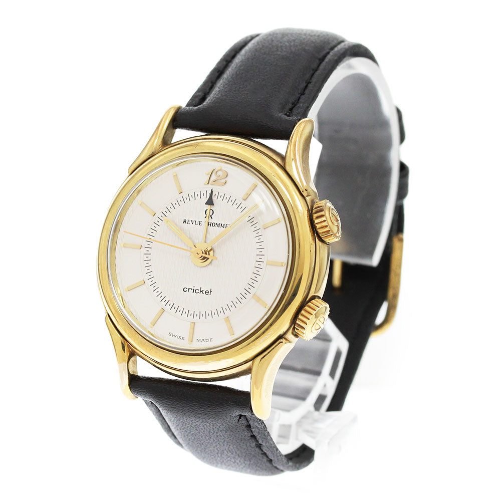 REVUE THOMMEN Cricket 7922001 Alarm Silver Dial Hand Winding Men's Watch_862477