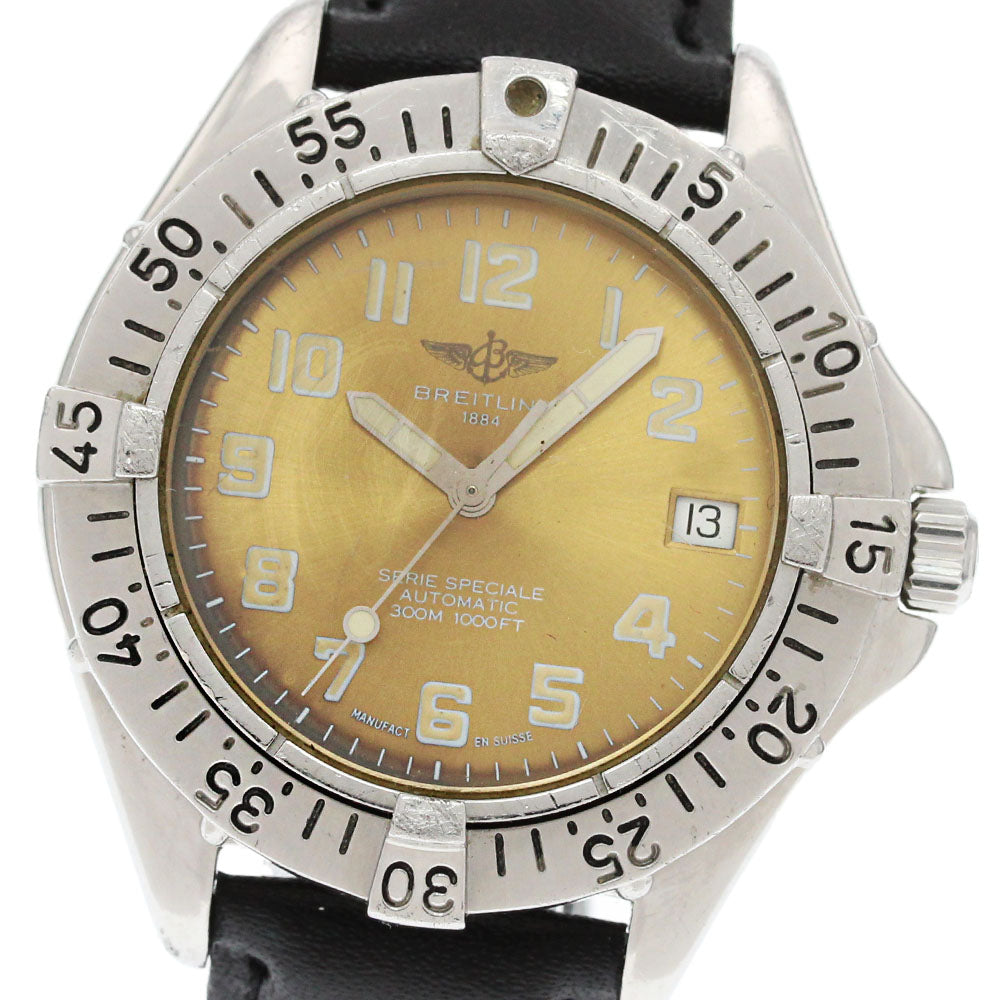 BREITLING Colt A17035 Date Gold Dial Automatic Men's Watch_862486