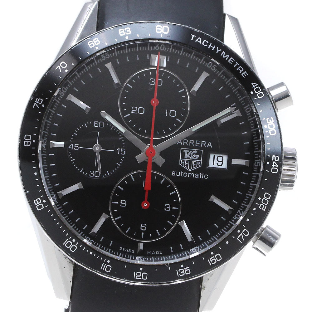 TAG HEUER Carrera CV2014-1 Chronograph black Dial Automatic Men's Watch_862500