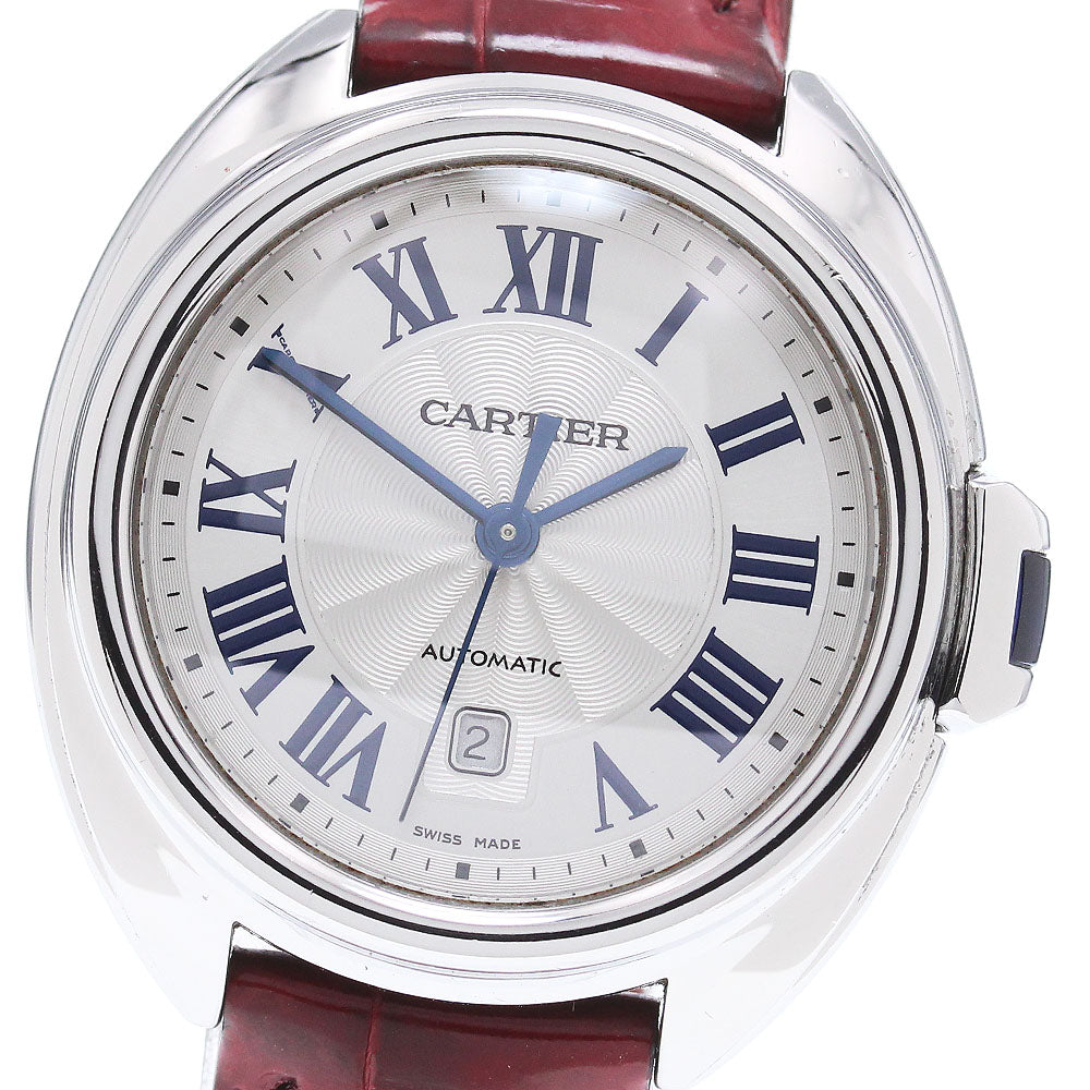 CARTIER Cres de Cartier WSCL0016 Date Silver Dial Automatic Ladies Watch_862505
