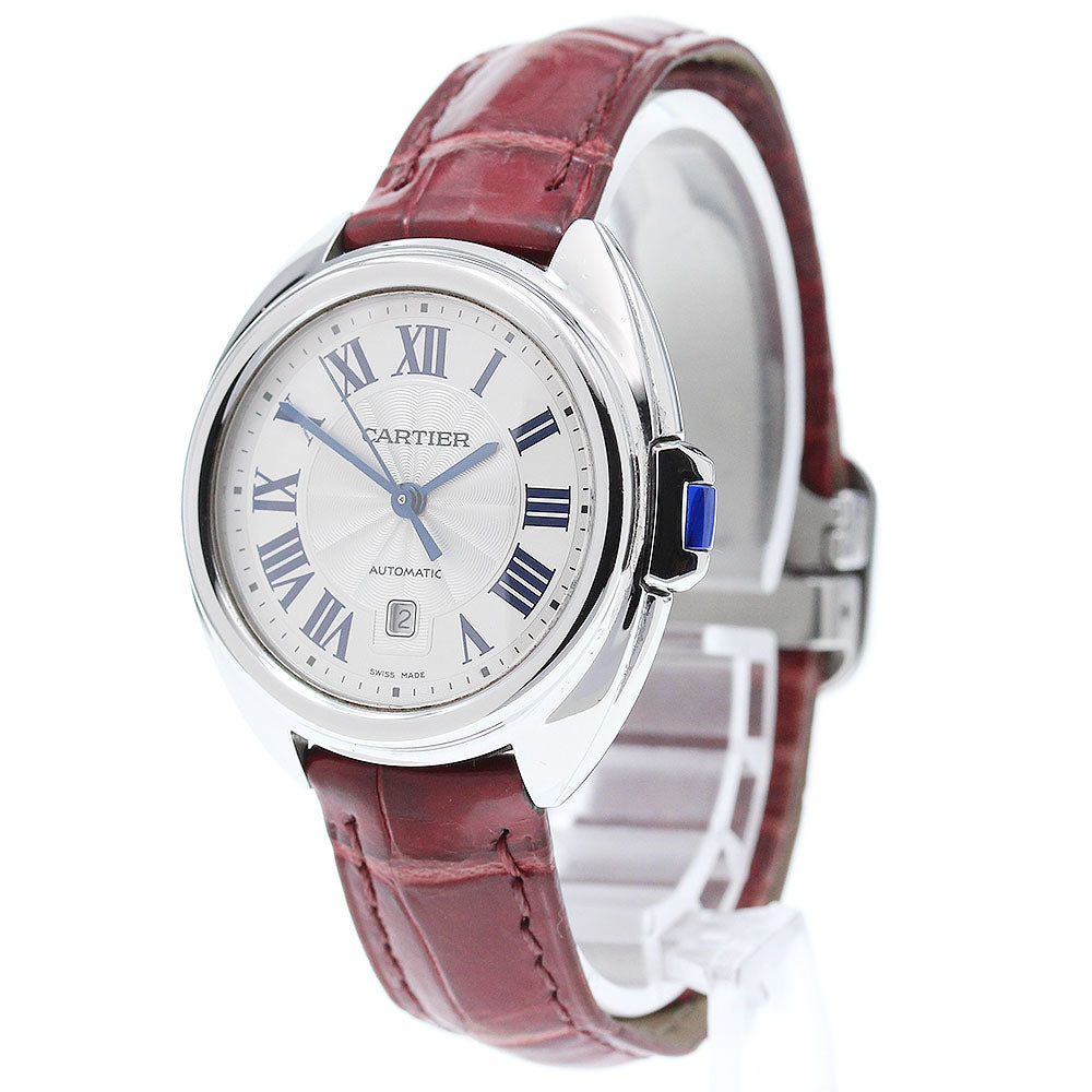CARTIER Cres de Cartier WSCL0016 Date Silver Dial Automatic Ladies Watch_862505