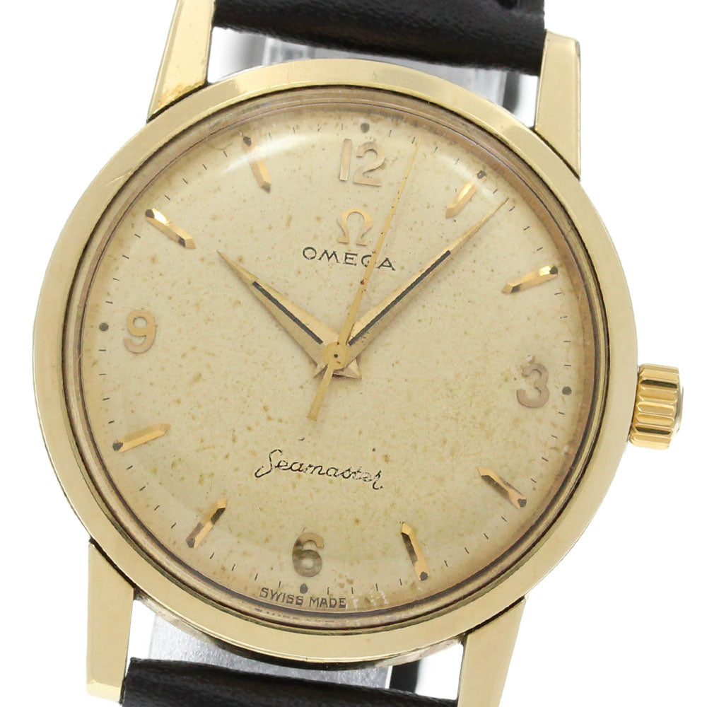 OMEGA Seamaster 14759.61SC Cal.600 Vintage gold Dial Hand Winding Men's_862524