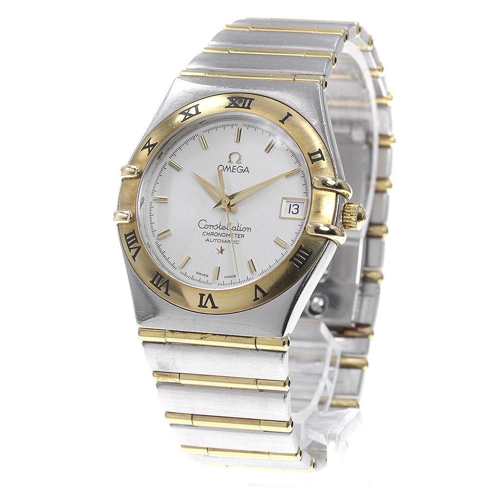 OMEGA Constellation 1202.30 full bar date white Dial AT Men's Watch_862534
