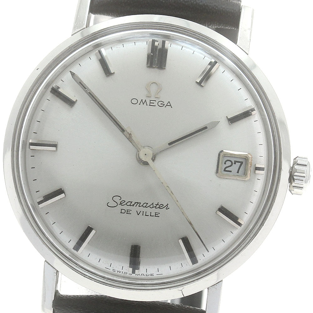 OMEGA Seamaster De Ville Date Silver Dial Hand Winding Men's Watch_862537