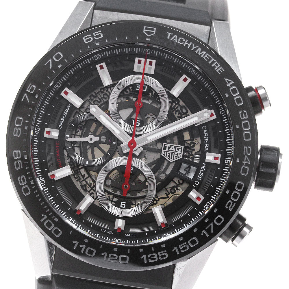TAG HEUER Carrera Caliber Heuer 01 CAR2A1Z-0 Chronograph Automatic Men's _862546