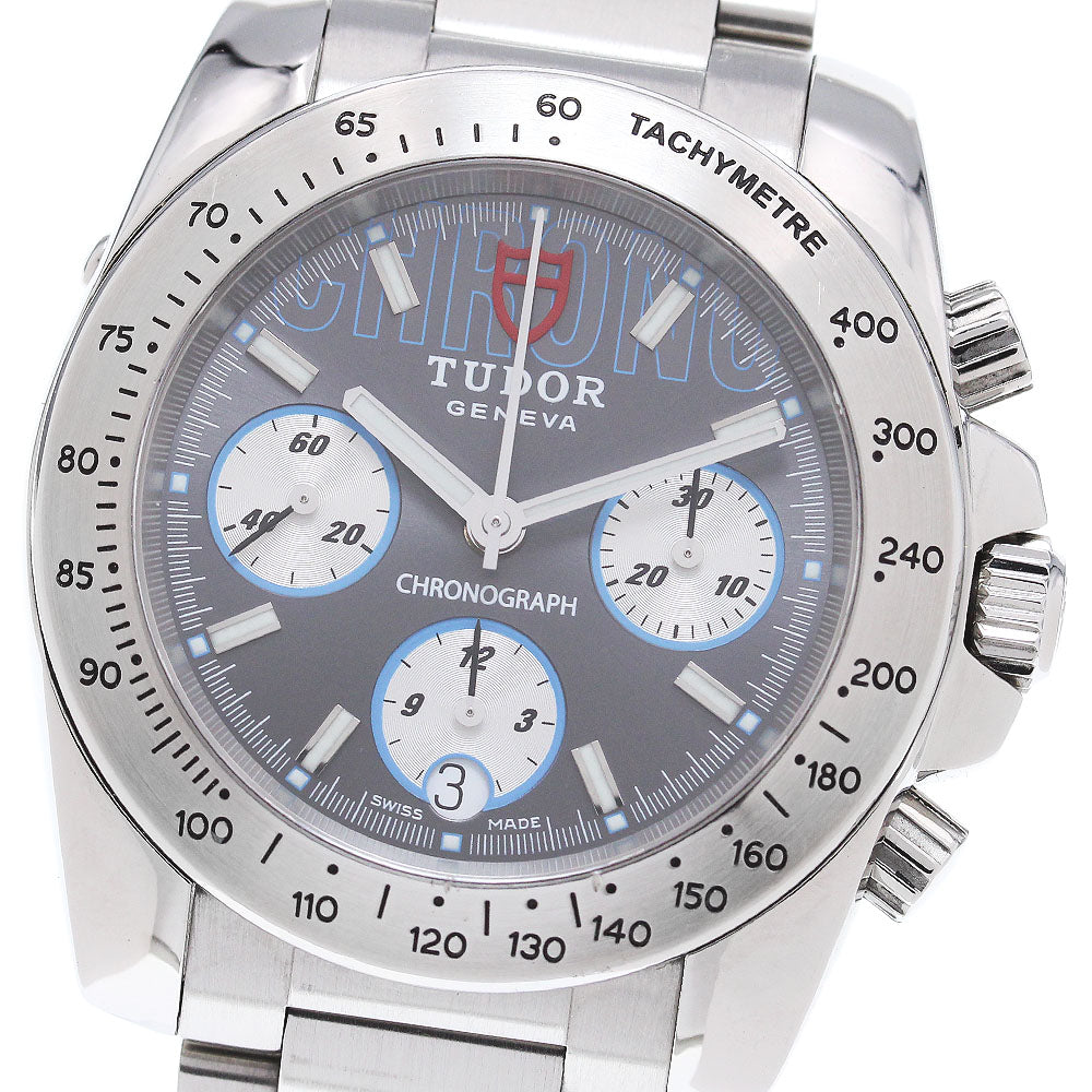 TUDOR Sports line 20300 Chronograph black Dial Automatic Men's Watch_862557