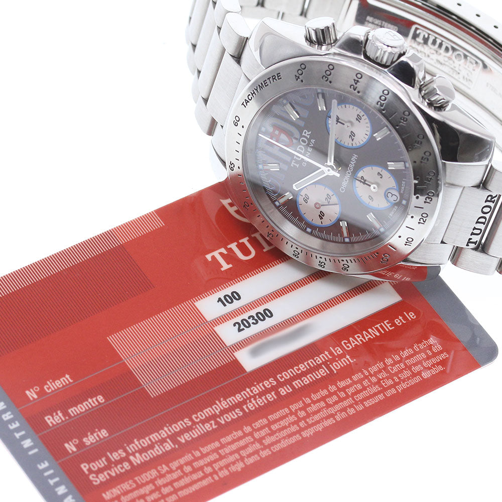 TUDOR Sports line 20300 Chronograph black Dial Automatic Men's Watch_862557