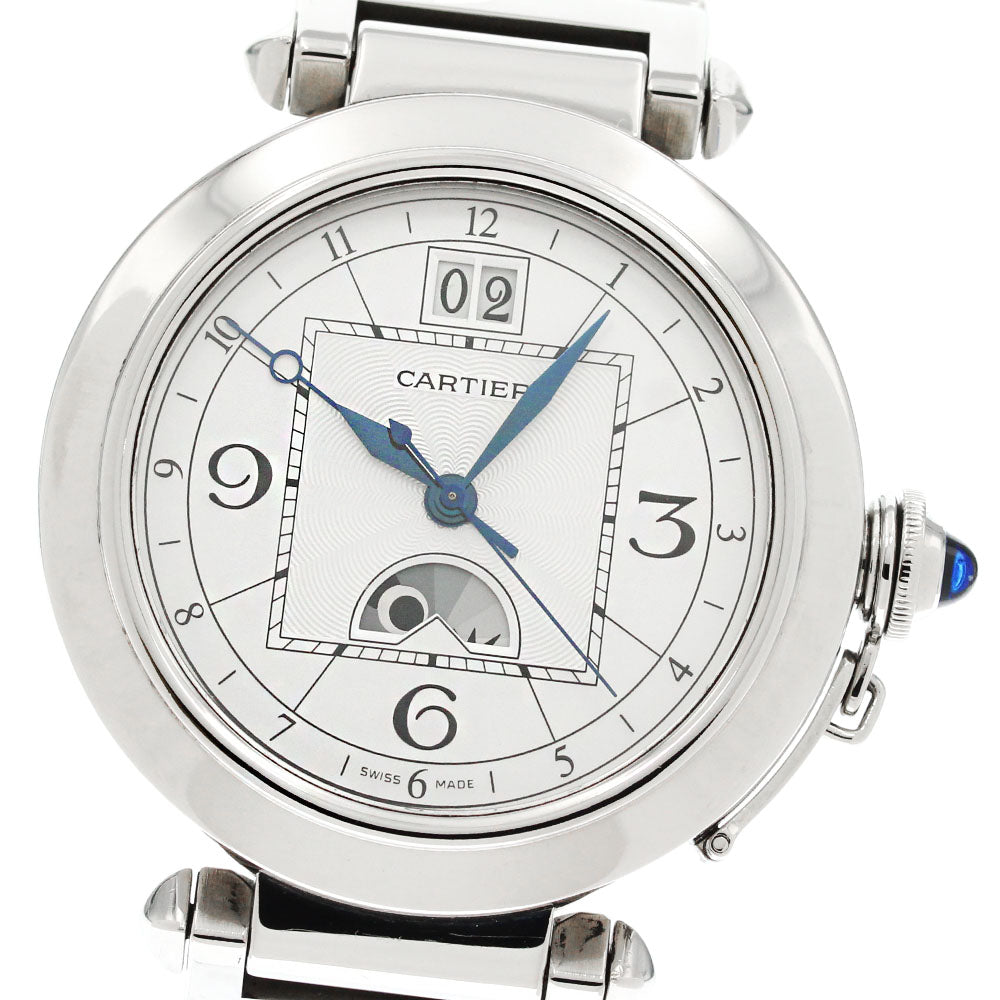 CARTIER Pasha XL W31093M7 Night & Day Silver Dial Automatic Men's Watch_862603
