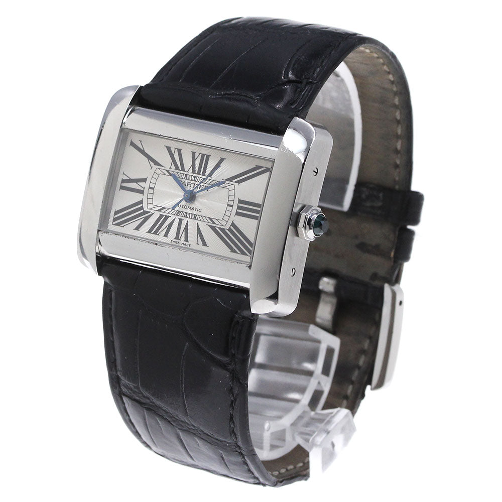 CARTIER Tank Divan LM W6300755 beige Dial Automatic Men's Watch_862620