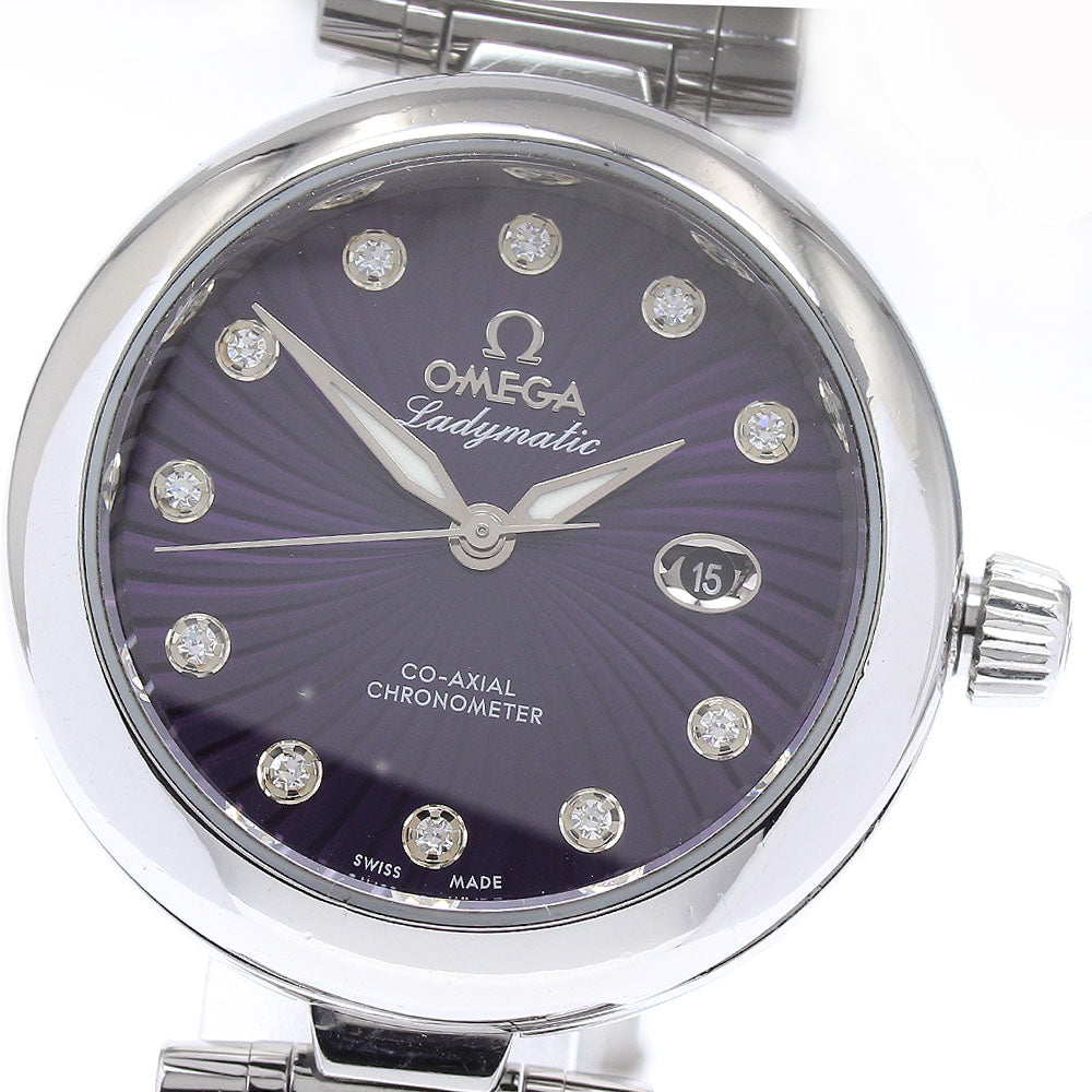 OMEGA De Ville Ladymatic 425.30.34.20.60.001 11P Diamond AT Ladies Watch_862639