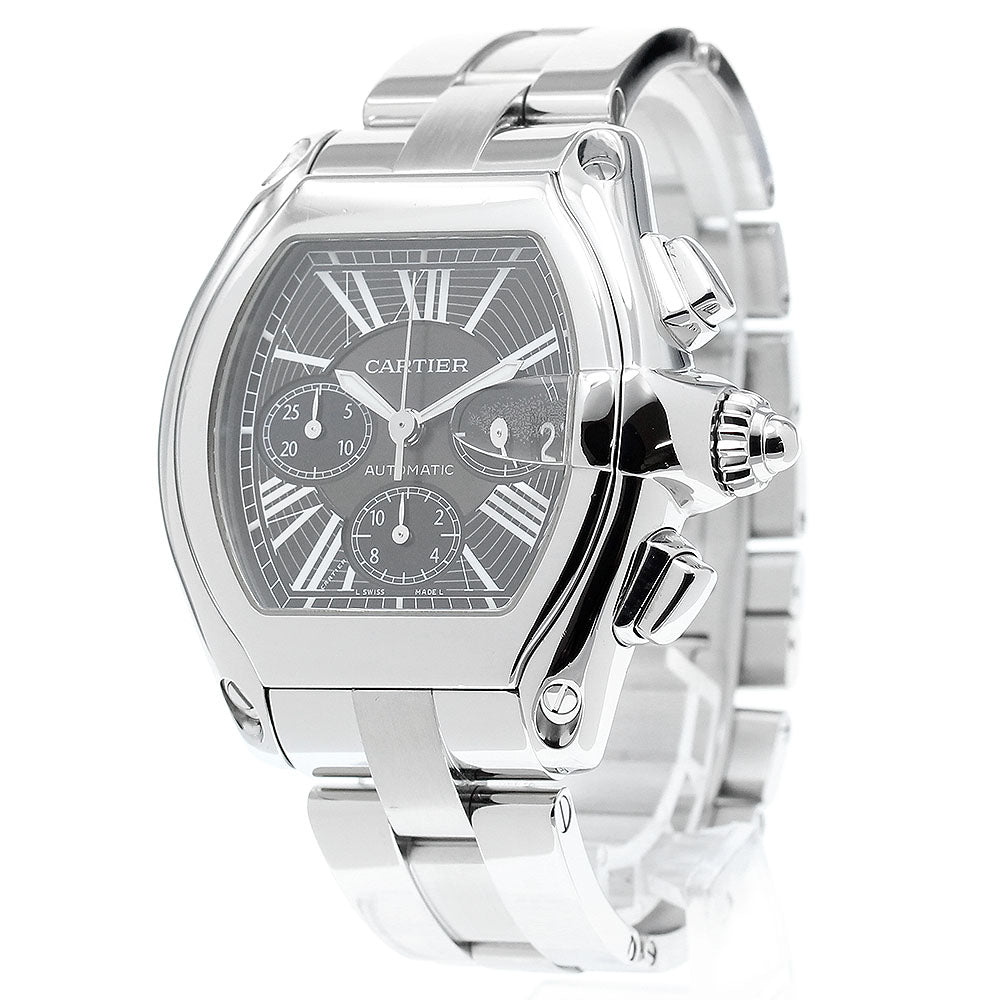 CARTIER Roadster Chronograph XL W62020X6 black Dial Automatic Men's Watch_862647