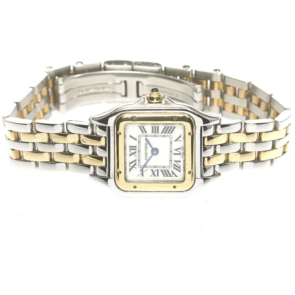 CARTIER PANTHERE SM W2PN0006 2 row Silver Dial Quartz Ladies Watch_862659