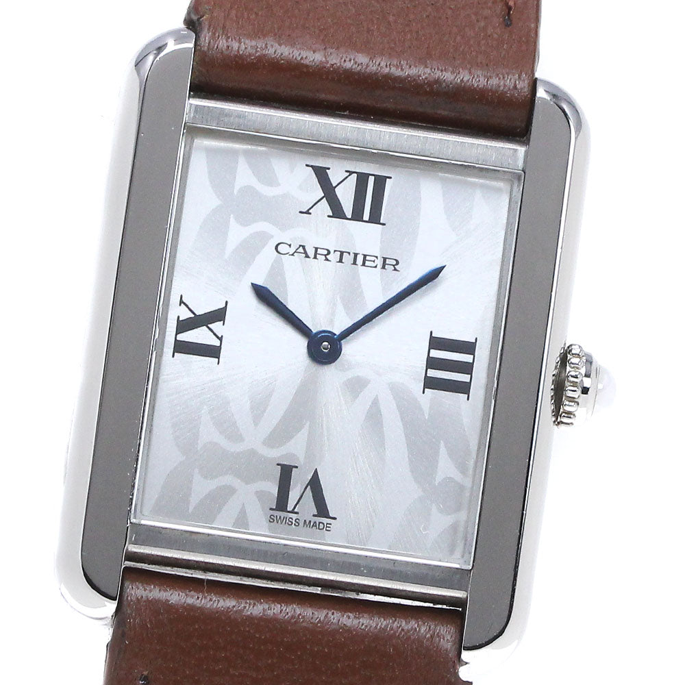 CARTIER Tank solo SM W1019555 Christmas Limited Quartz Ladies Watch_862665