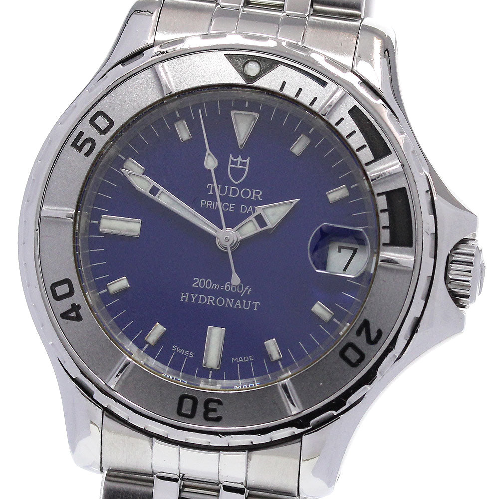 TUDOR Hydro note 85190P Date cal.2824-2 blue Dial Automatic Boy's Watch_862685