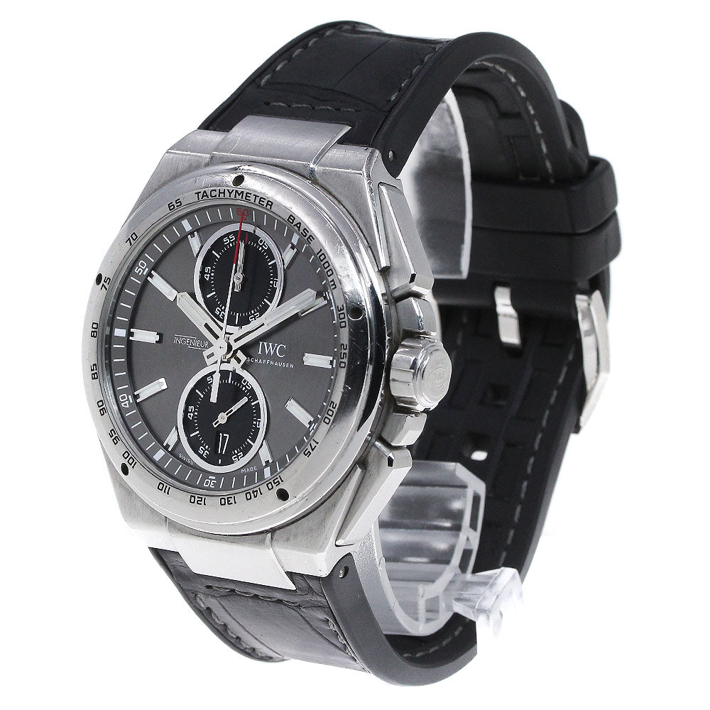 IWC SCHAFFHAUSEN In Junior Chronograph Racer IW378507 Date gray Dial Automatic Men's Watch_862693