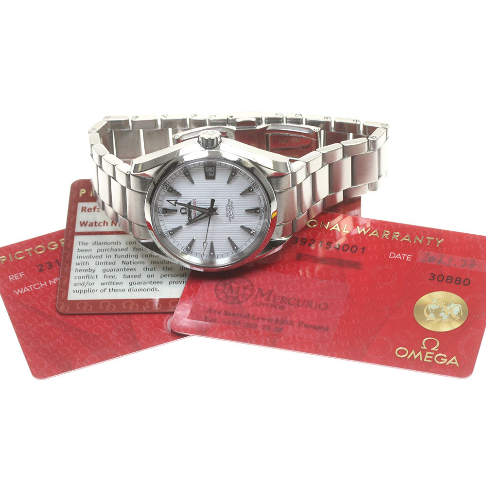 OMEGA Seamaster Aqua Terra 231.10.39.21.54.001 11P diamond AT Men's Watch_862708