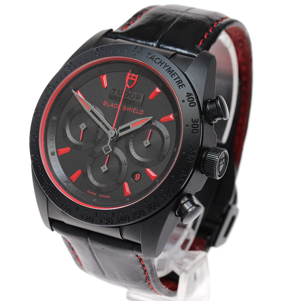 TUDOR Fast Rider Black Shield 42000C Chronograph Automatic Men's Watch_862709