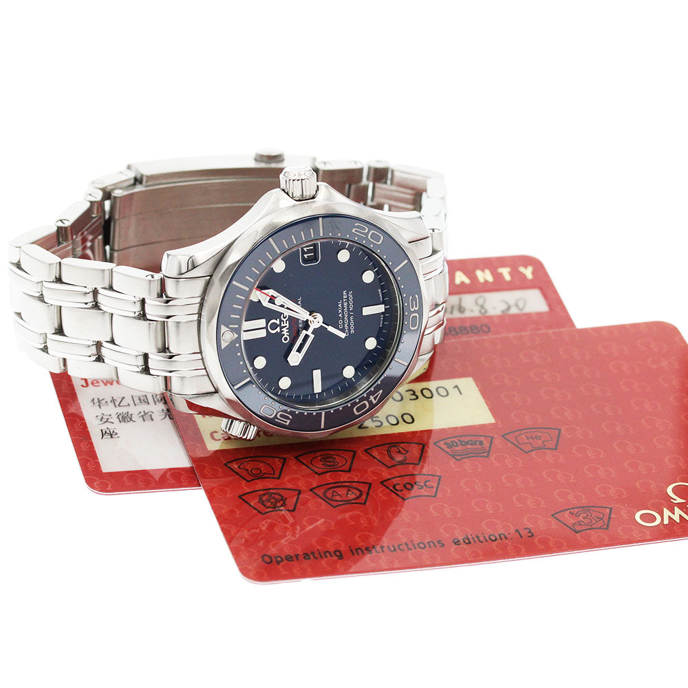 OMEGA Seamaster300 212.30.36.20.03.001 Coaxial Navy Dial Automatic Boy's_862739
