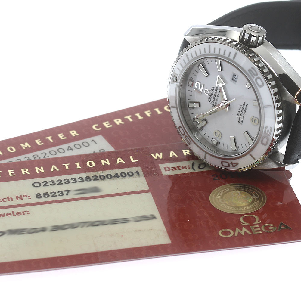 OMEGA Seamaster Planet Ocean 232.33.38.20.04.001 Date AT Ladies Watch_862773