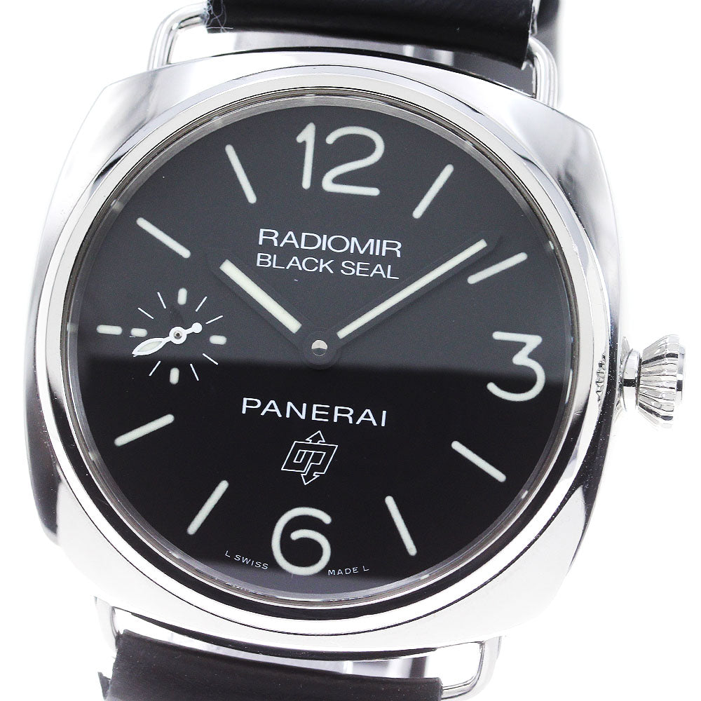 PANERAI Radiomir Black Seal Logo PAM00380 black Dial Hand Winding Men's_862784