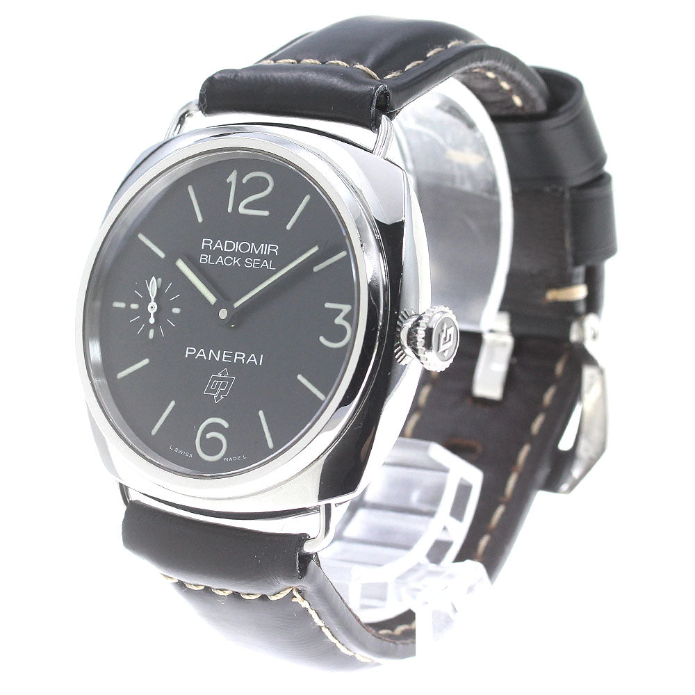 PANERAI Radiomir Black Seal Logo PAM00380 black Dial Hand Winding Men's_862784