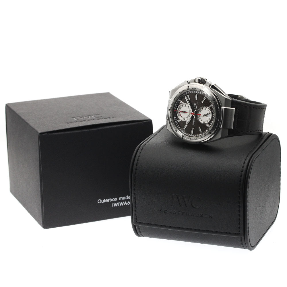 IWC SCHAFFHAUSEN Ingenieur Silberpfile IW378511 Chronograph Limited to 1000 pieces Brown Dial Automatic Men's Watch_862819