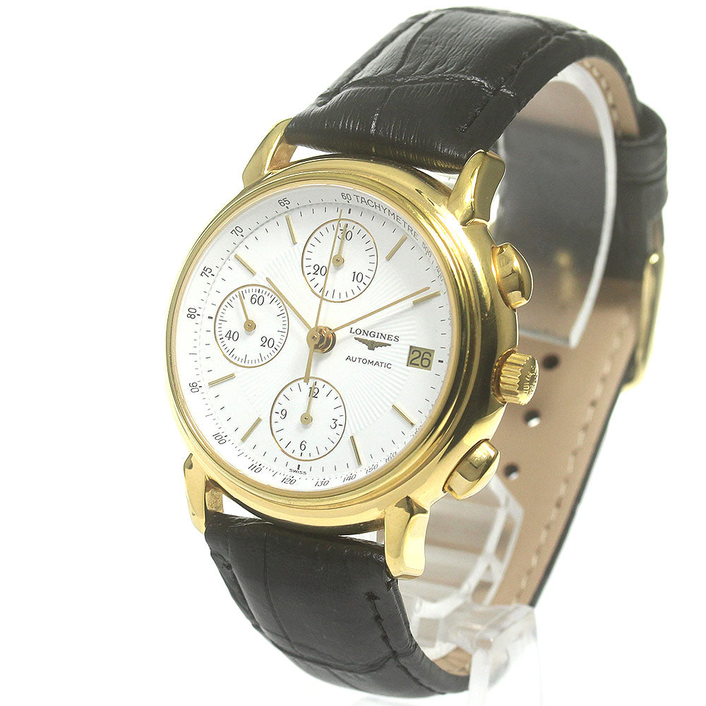 LONGINES Grand classic L4.686.2 Chronograph White Dial Automatic Men's_862937