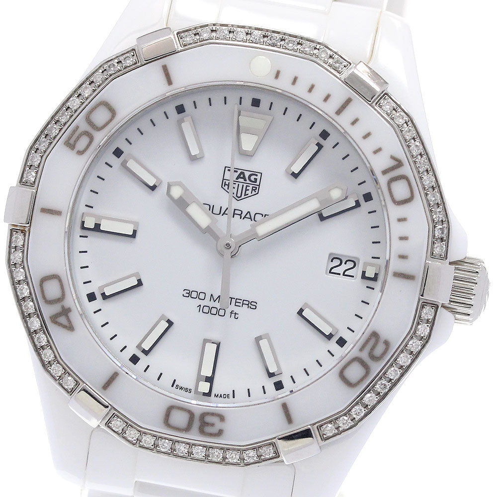 TAG HEUER Aquaracer WAY1396.BH0717 Diamond Bezel Quartz Ladies Watch_862961