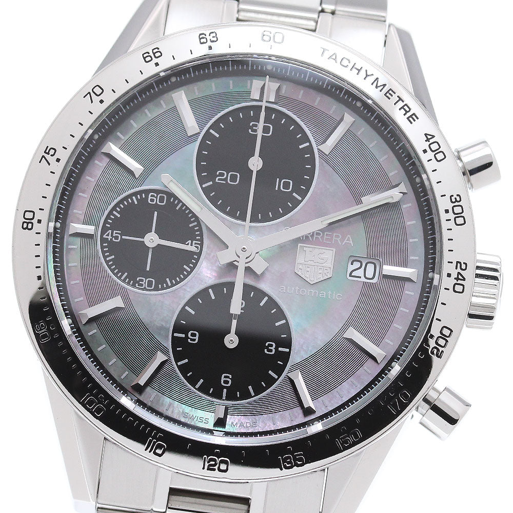TAG HEUER Carrera Caliber 16 CV201P Chronograph Date Black shell Dial Automatic Men's Watch_862964