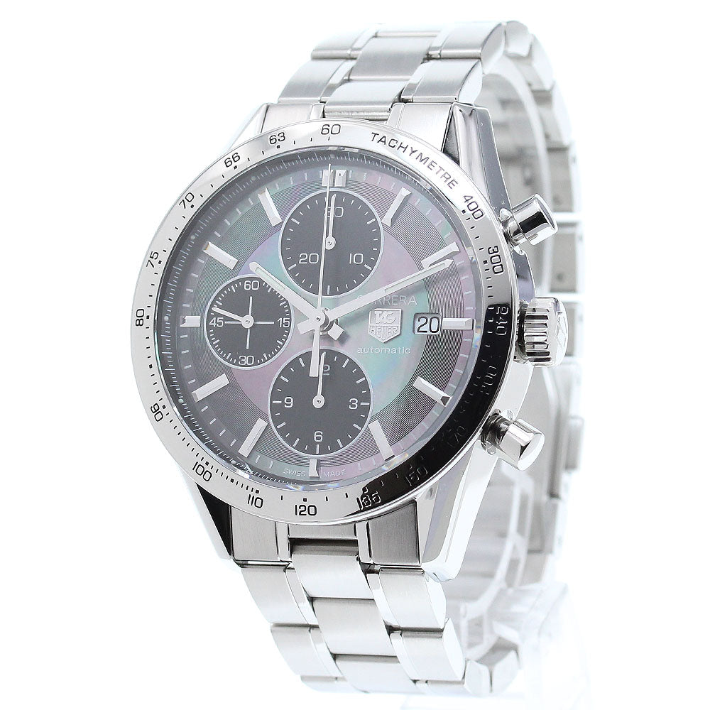 TAG HEUER Carrera Caliber 16 CV201P Chronograph Date Black shell Dial Automatic Men's Watch_862964