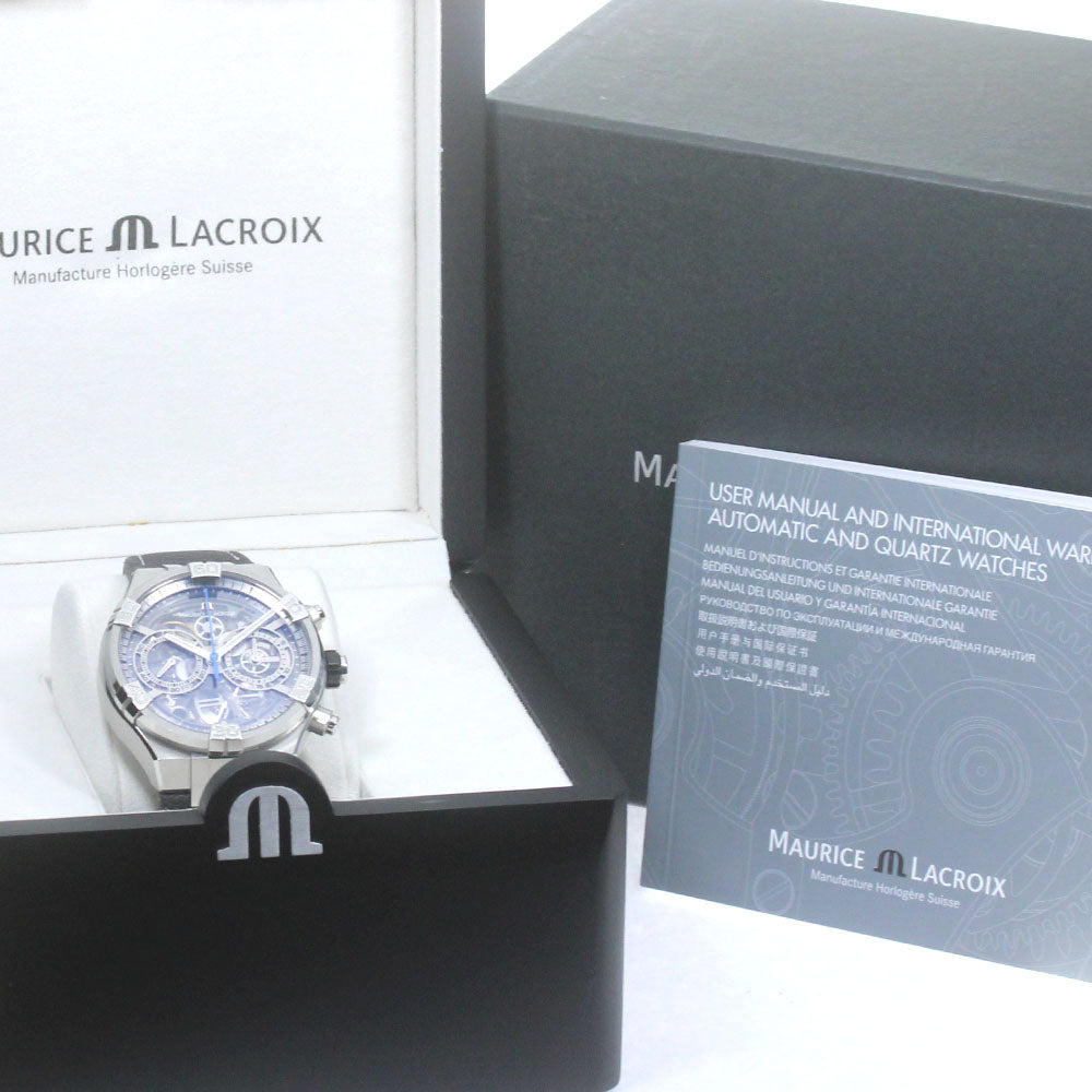 MAURICE LACROIX icon AI6098-SS001-0901- Chronograph Automatic Men's Watch_862975