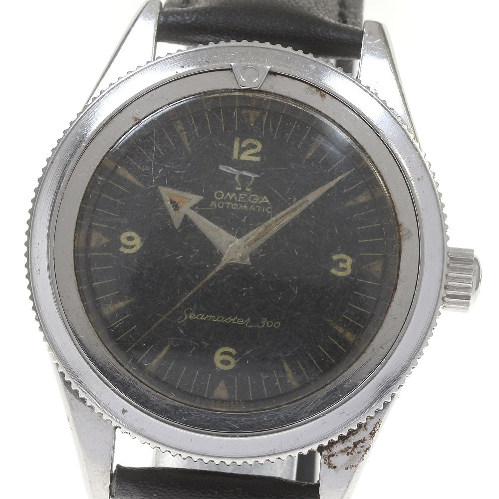 OMEGA Seamaster300 2913-3SC Vintage cal.501 black Dial Automatic Men's Watch_862991